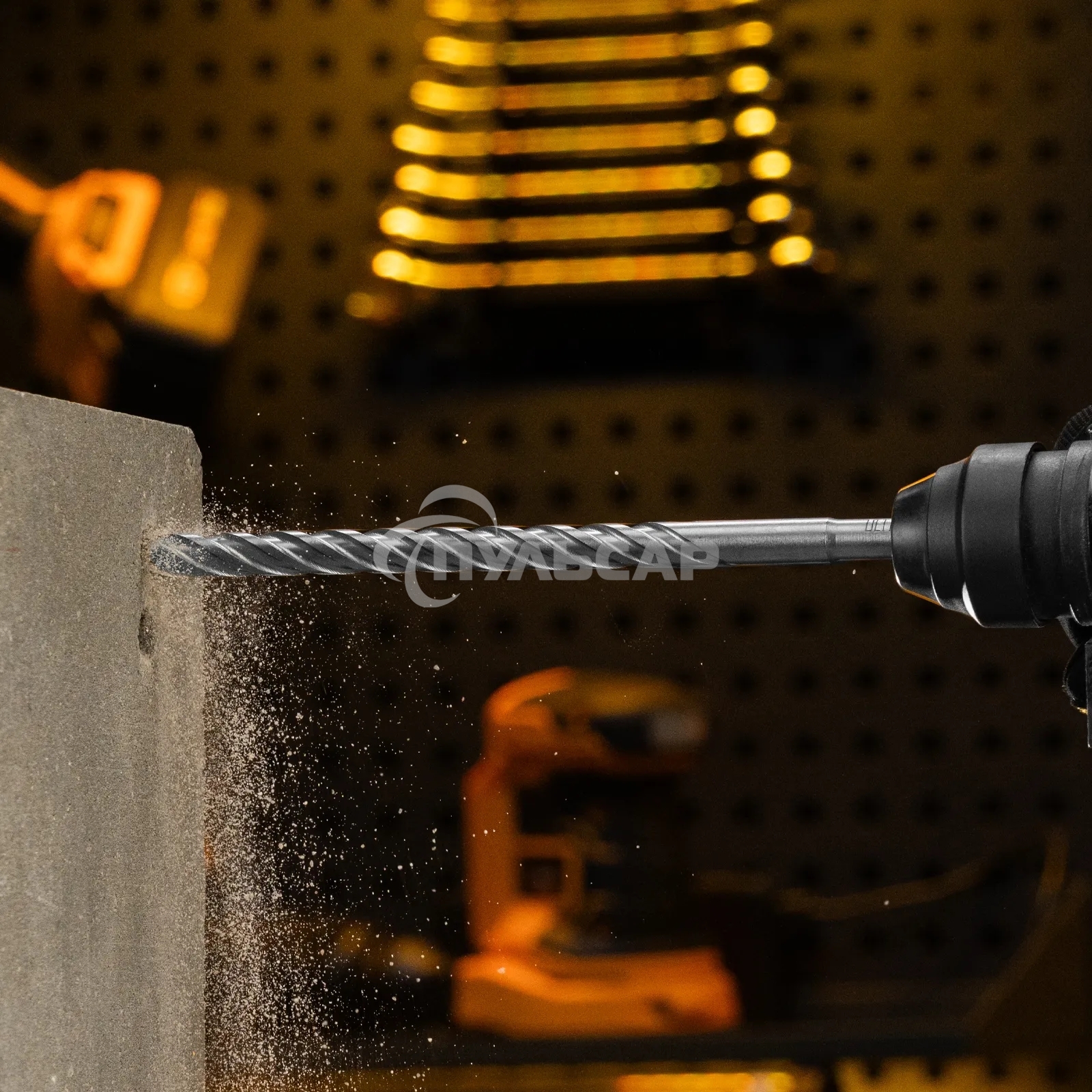 Бур по бетону Denzel цельная крестовая пластина, 12x315 мм, SDS PLUS