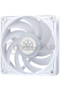 Вентилятор для корпуса Silverstone VISTA 120 ARGB белый, 120 мм, 2000 об/мин, 30.6 дБ, 4 pin