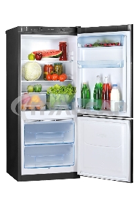 Холодильник Pozis RK-101 черный двухкамерный 170/80л морозилка снизу