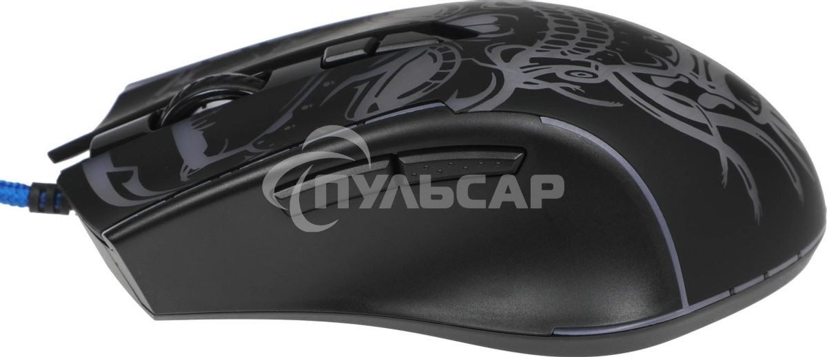 Мышь проводная Defender Bulletstorm GM-928 черный, 7200 dpi, USB, кнопки - 7