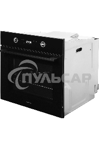 Духовой шкаф Электрический Hyundai HEO 6752 BG черное стекло