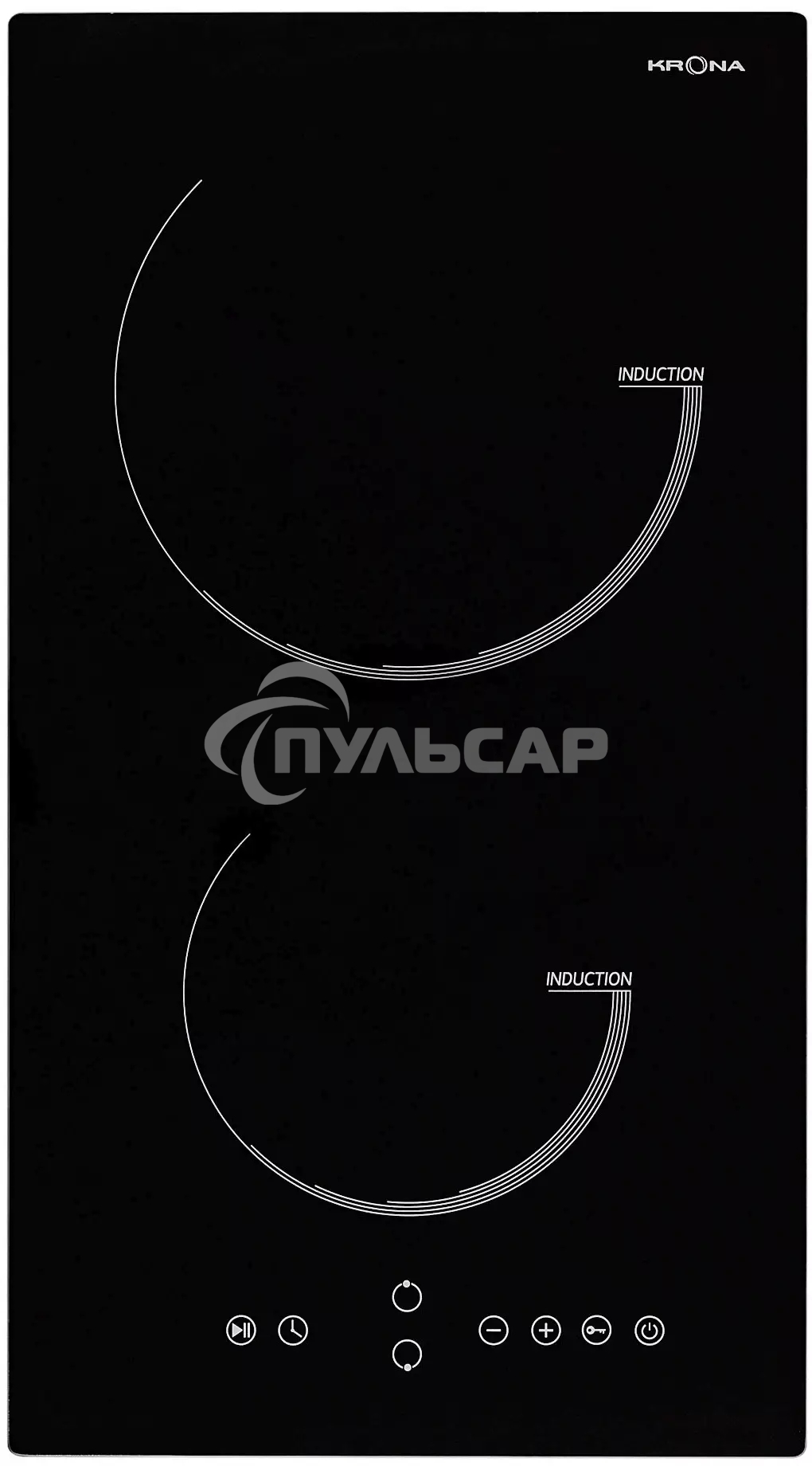 Индукционная варочная панель Krona VENTO 30 BL V1 черный