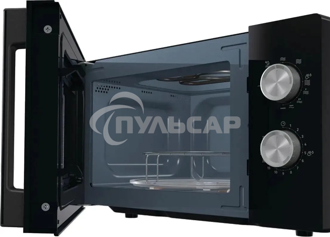 Микроволновая печь Gorenje MO20E2BH черный 20л 800Вт поворотный механизм