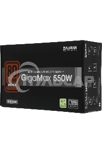 Блок питания Zalman ZM550-GVII, 550Вт, 80 PLUS Bronze, 120мм, черный