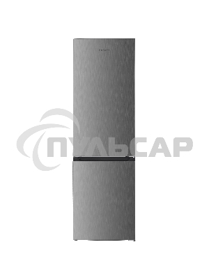 Холодильник Kraft KF-NF292X нержавеющая сталь двухкамерный 201/64л морозилка снизу