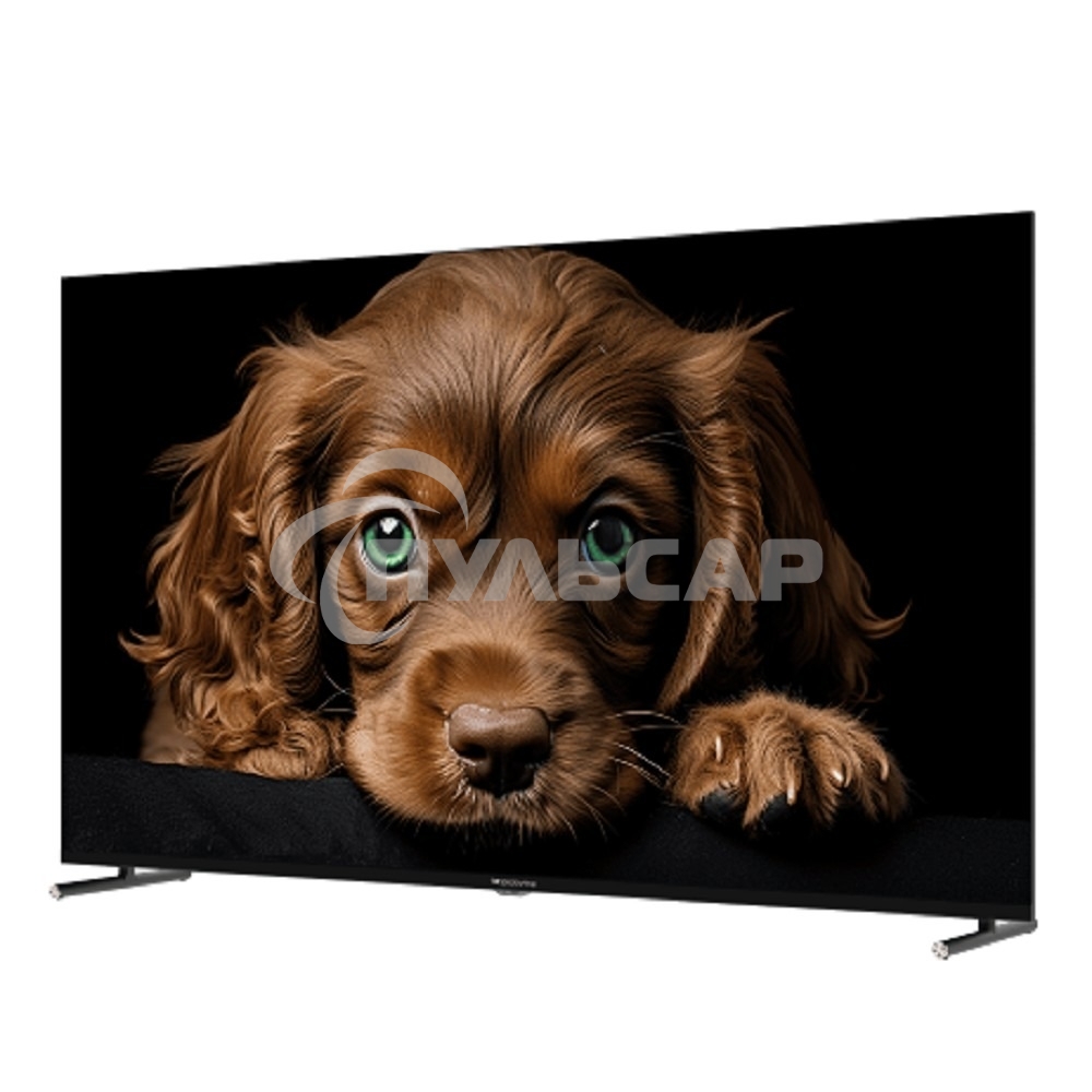 Телевизор Topdevice 50'' TDTV50CQ09U черный QLED UHD 60Hz Google TV 2/16Gb