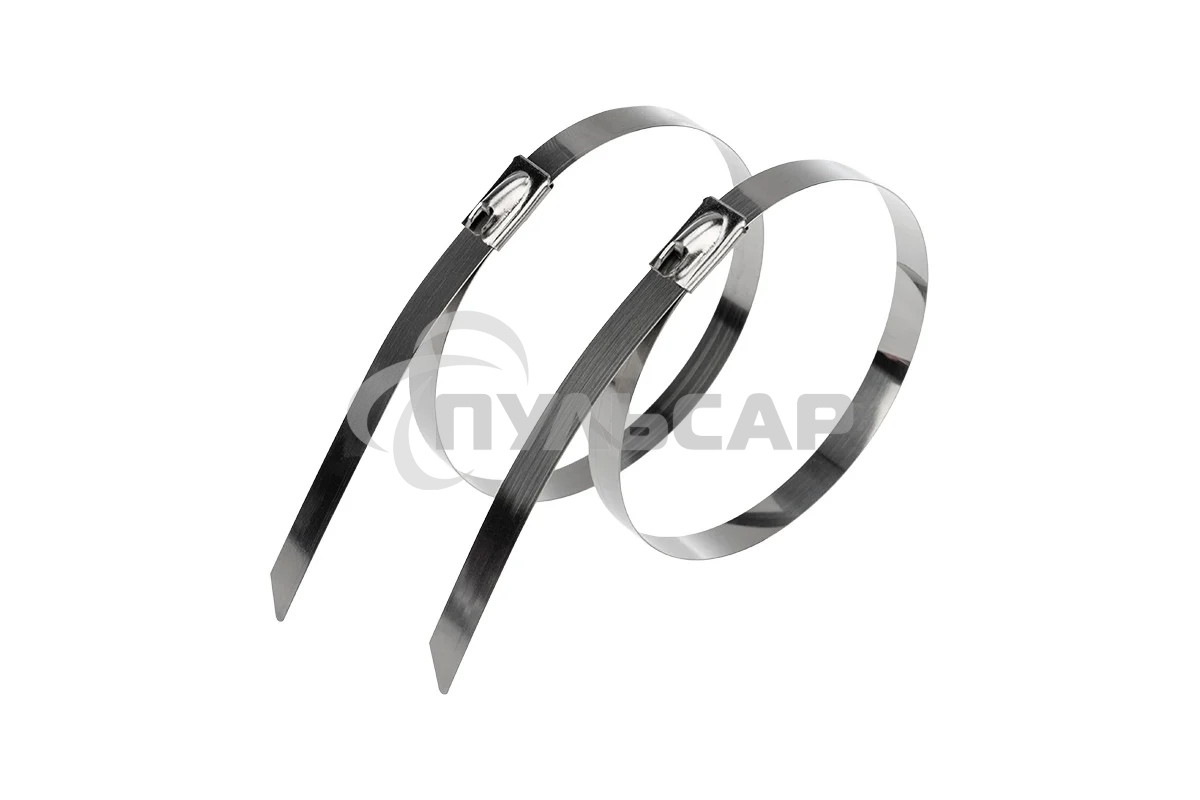 Хомут-стяжка стальная Rexant 300x7,9 мм, упаковка 50 шт.