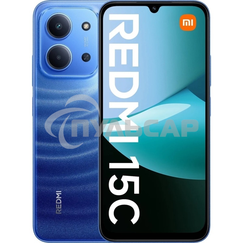 Смартфон Xiaomi Redmi 15C 4/128Gb синий
