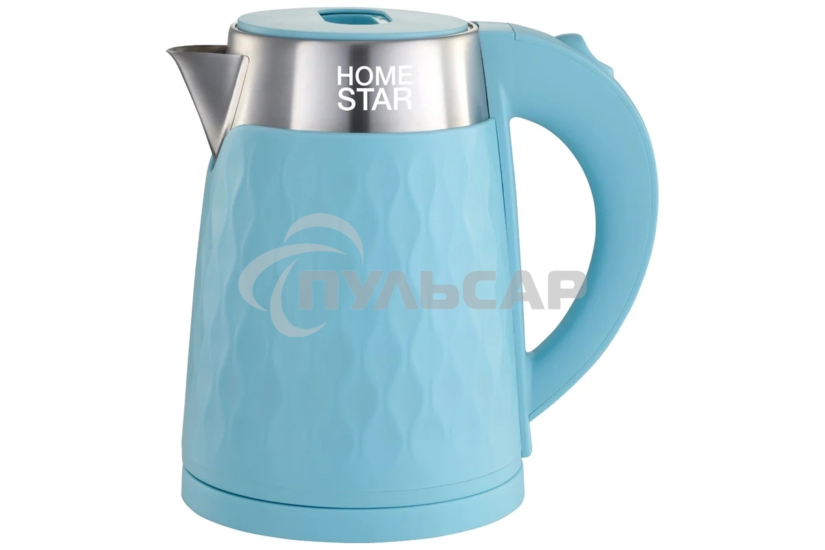 Чайник электрический HOMESTAR HS-1021 (1,7 л) голубой
