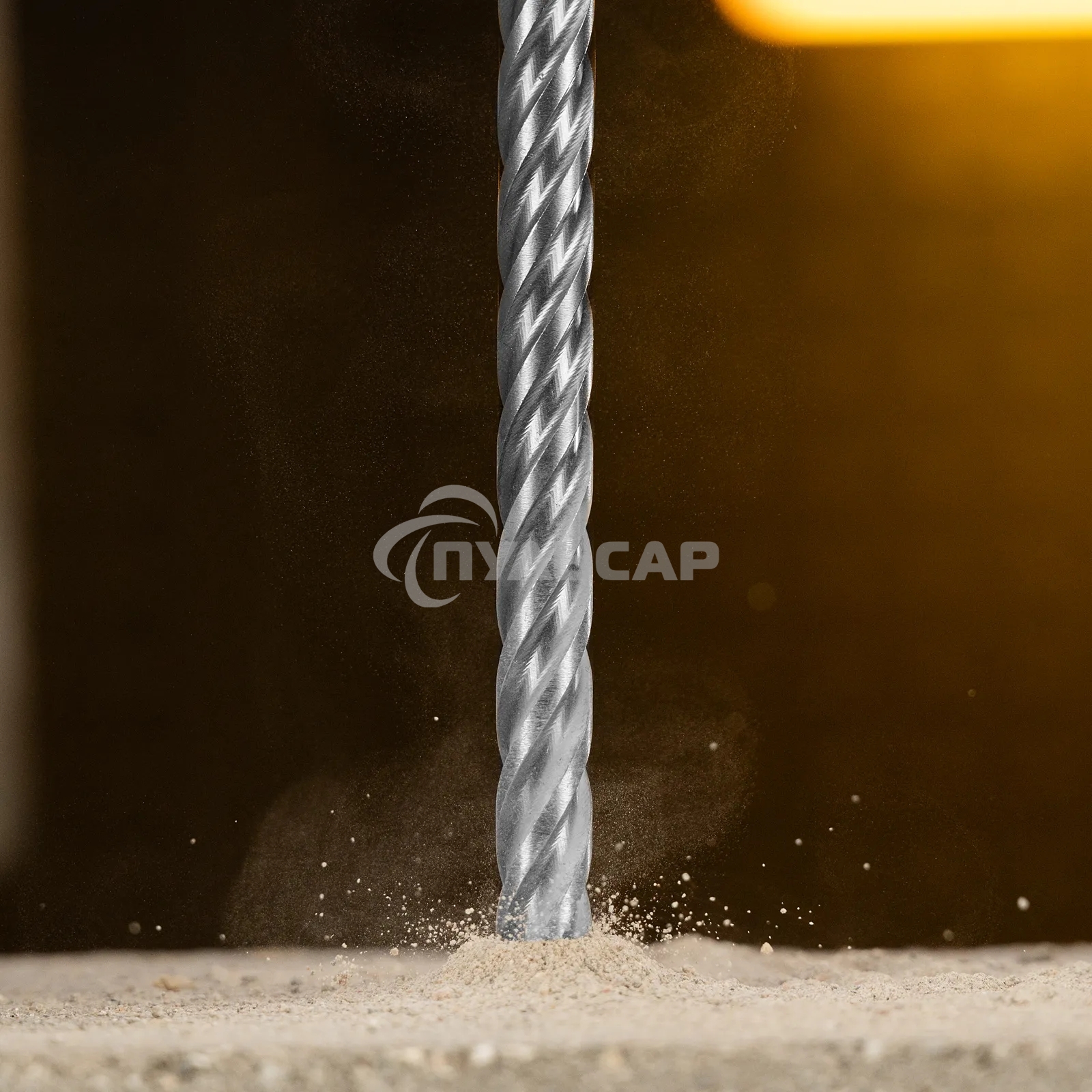 Бур по бетону Denzel цельная крестовая пластина, 12x315 мм, SDS PLUS