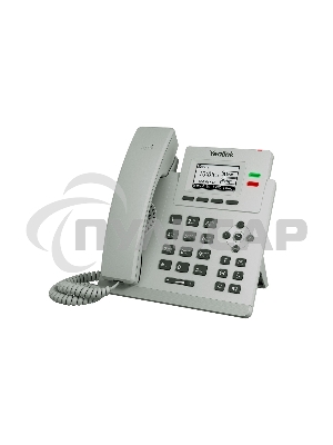 Телефон YEALINK SIP-T31P, светло-серый, 2 аккаунта, PoE, шт