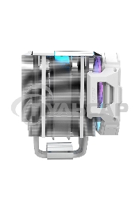 Кулер для процессора Alseye i600-W белый, 120 мм, алюминий/медь, 2300 об/мин, 37.8 дБ, 4 pin, 265 Вт, 160 мм