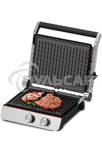 Гриль электрический Zigmund & Shtain ZEG-926 черный/серебристый, 2000 Вт