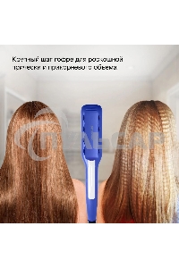 Щипцы Starwind SHE6620 40Вт макс.темп.:210С покрытие:керамическое синий