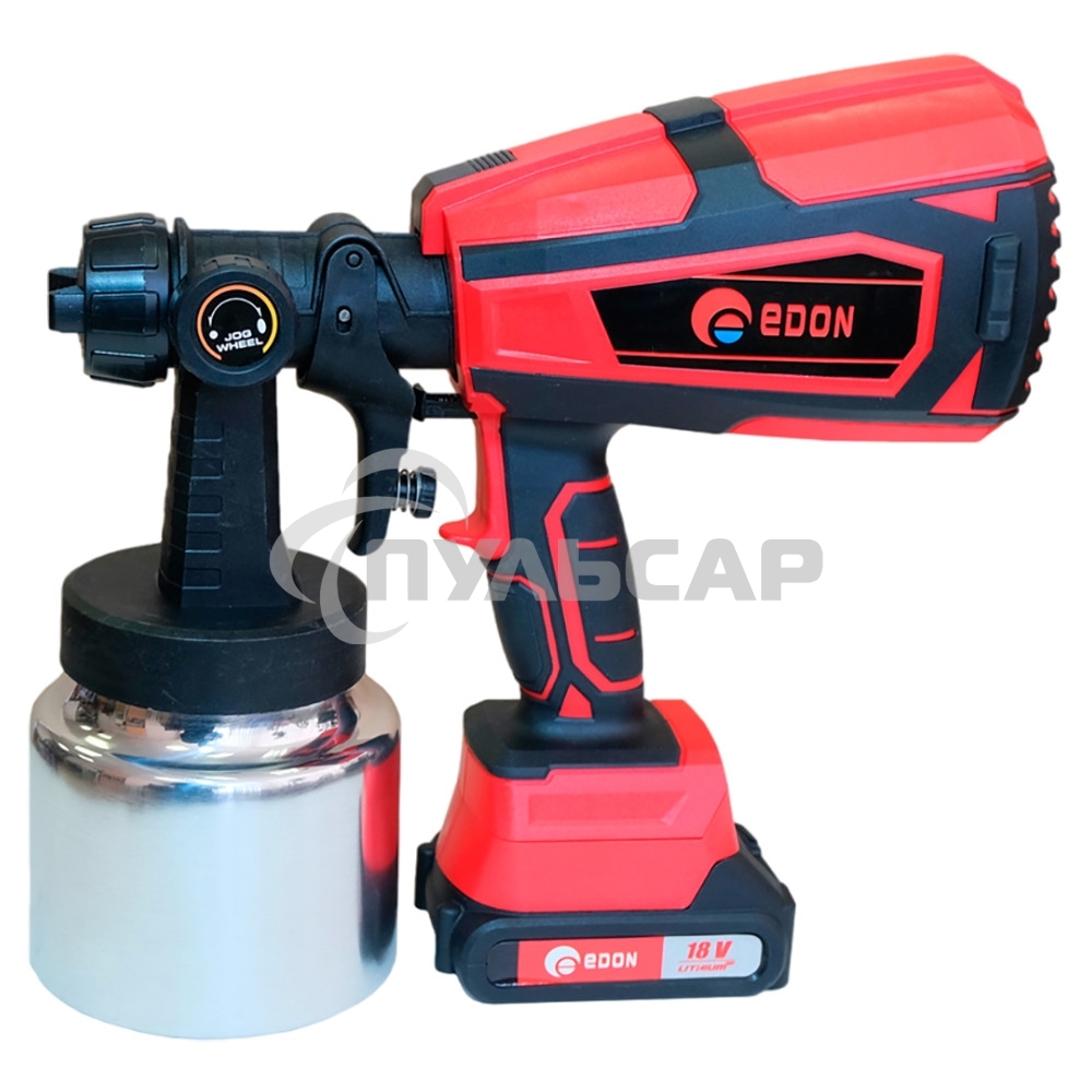 Аккумуляторный краскораспылитель Edon ASG-18