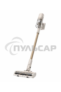 Пылесос вертикальный Dreame U20 бежевый, питание от аккумулятора, 120 Вт, уборка сухая, пылесборник 0.5 л, работа от АКБ max 60 мин