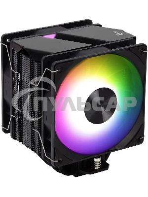 Кулер для процессора AeroCool / Formula Rime 4 черный, 120 мм, алюминий/медь, 1800 об/мин, 34 дБ, 4 pin, 230 Вт, 155 мм