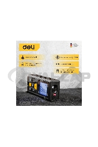 Лазерный дальномер Deli DL4171 (Диапазон измерения 0,05~100м, точность измерения: ±3мм)