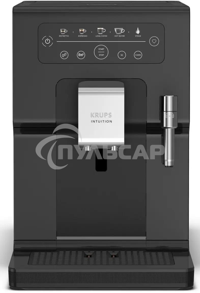 Кофемашина Krups Essential EA870810 1450Вт черный/нержавеющая сталь
