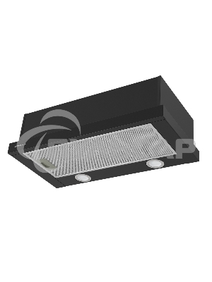 Вытяжка телескопическая HOMSair Flat 60 черный, 60 см, 520 куб. м/ч, 47 дБ