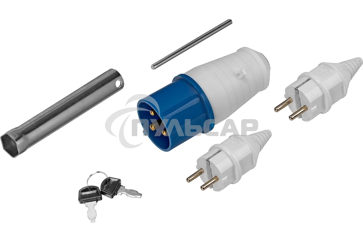 Электрогенератор бензиновый СИБРТЕХ БС-6500Э, 5.5 кВт, 95 дБ, 78.5 кг