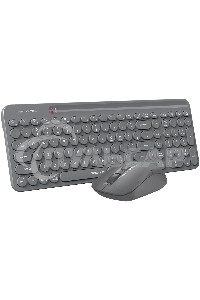 Комплект клавиатура + мышь A4Tech Fstyler FG3300 Air2 клав:серый мышь:серый USB беспроводная slim Multimedia