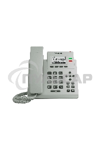Телефон YEALINK SIP-T31P, светло-серый, 2 аккаунта, PoE, шт