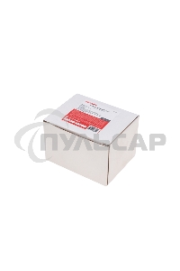 Клемма Rexant СМК 222-424 проходная 4 полюса (0,08-4мм²), серая (25 шт/уп)