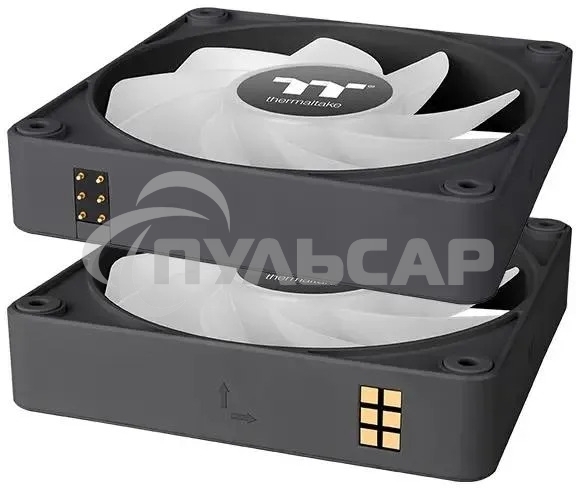 Вентилятор для корпуса Thermaltake CT120 EX Sync ARGB 120х120x25 черный 4-pin 28.5дБ (упак.:3шт) (CL-F181-PL12SW-A) Ret
