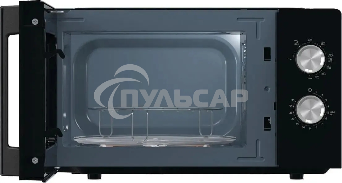Микроволновая печь Gorenje MO20E2BH черный 20л 800Вт поворотный механизм