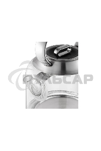 Чайник электрический Redmond KG221 1.5 л, 2200 Вт, стекло/сталь