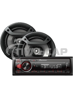 Автомагнитола Pioneer MXT-S216BT 1DIN 4x50Вт 1