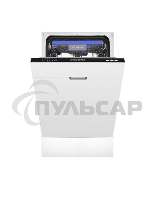 Встраиваемая посудомоечная машина Maunfeld MLP-083I, черный, 44.8 см, 10 компл., 49 дБ, класс A++