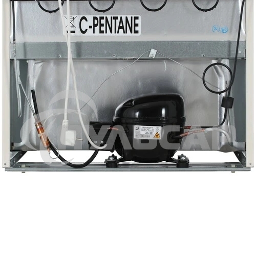 Морозильная камера Indesit DSZ 4150 E, бежевый, 204л, 6 ящиков