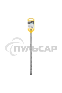 Бур по бетону Denzel цельная крестовая пластина, 12x315 мм, SDS PLUS