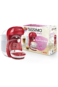 Кофемашина капсульная Bosch Tassimo TAS1006 Happy красный, исп. кофе - капсулы, 0.7 л, 1400 Вт.