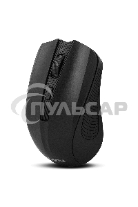 Мышь беспроводная SVEN RX-400W черный, 1400 dpi, радиоканал, USB, кнопки - 4