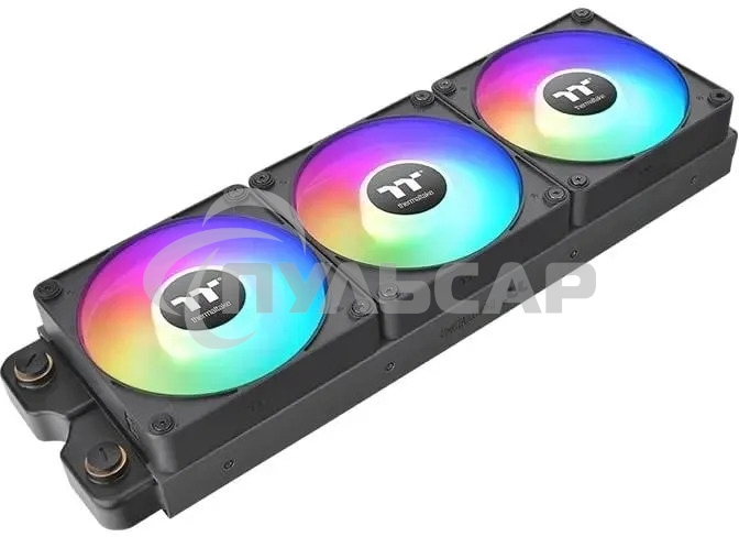 Вентилятор для корпуса Thermaltake CT120 EX Sync ARGB 120х120x25 черный 4-pin 28.5дБ (упак.:3шт) (CL-F181-PL12SW-A) Ret