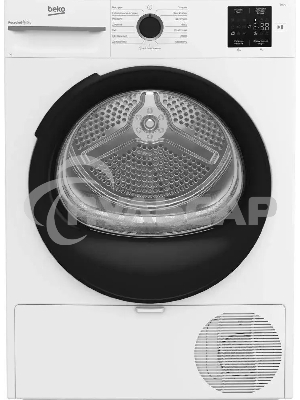 Сушильная машина Beko BM3T37220 белый, 7 кг, сушка - тепловой насос, программ - 15, 59.8 x 84.6 x 54.5 см
