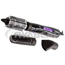 Фен-щетка DELTA DL-0432R черный с фиолетовым