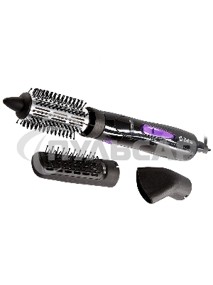 Фен-щетка DELTA DL-0432R черный с фиолетовым