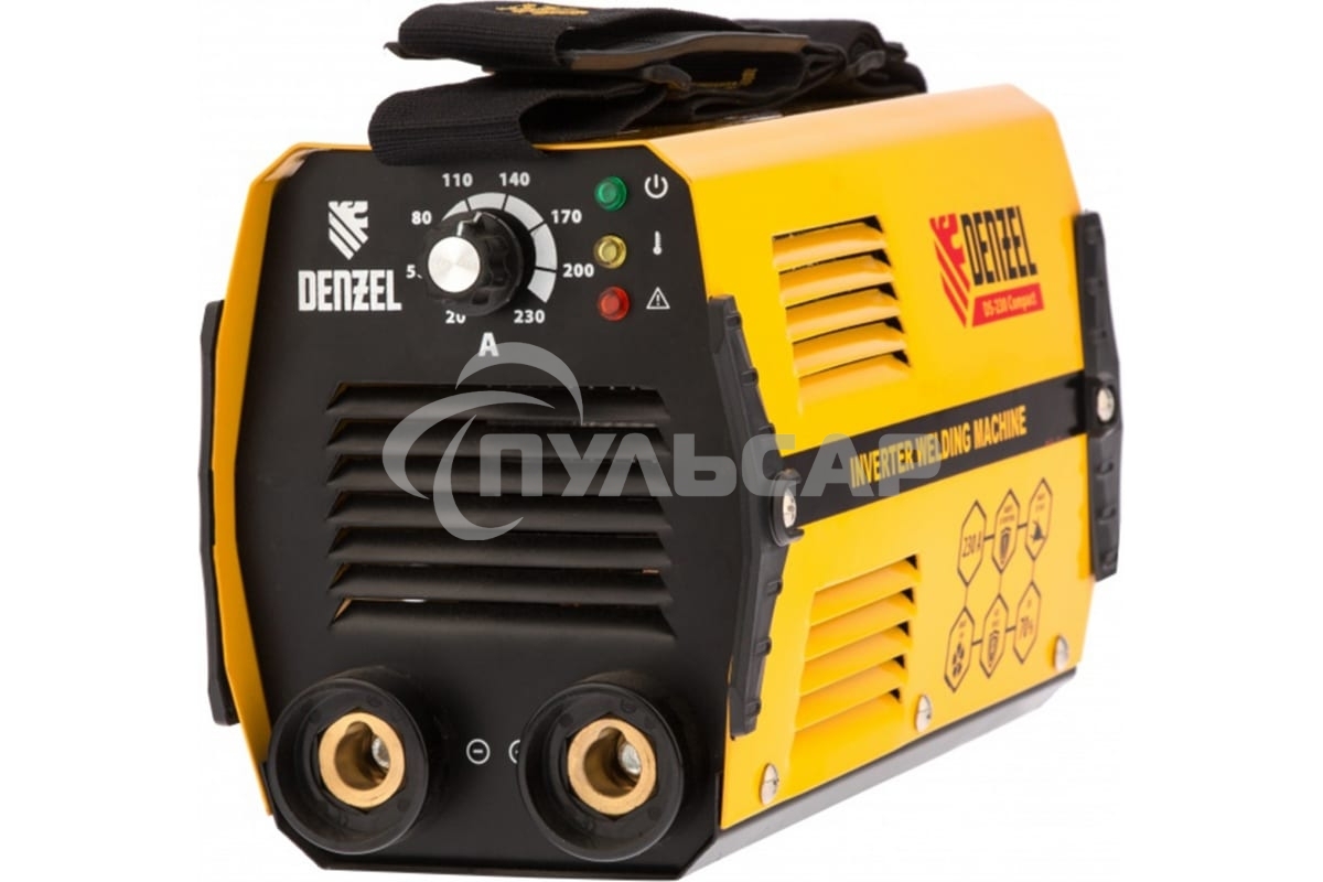 Сварочный аппарат Denzel ds-230 compact 94374инвертор. дуговой сварки 230А пв 70%