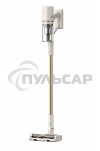 Пылесос вертикальный Dreame U20 бежевый, питание от аккумулятора, 120 Вт, уборка сухая, пылесборник 0.5 л, работа от АКБ max 60 мин