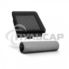 Моющий пылесос вертикальный BQ VCA1001W белый, питание от аккумулятора, 160 Вт, уборка влажная и сухая, пылесборник 0.6 л, бак для жидкости 0.7 л, работа от АКБ max 30 мин