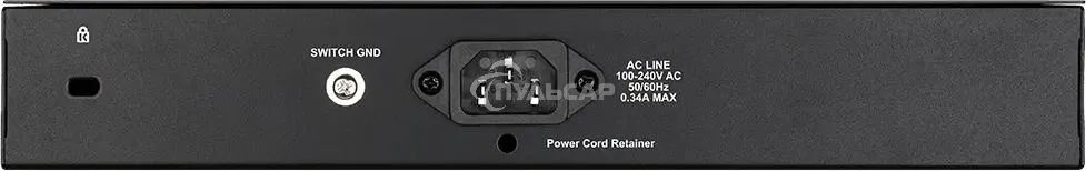 Коммутатор управляемый L2 D-Link DGS-1210-26/FL2A с 24 портами 10/100/1000Base-T и 2 портами 1000Base-X SFP