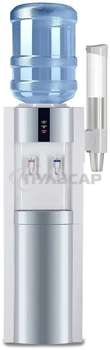 Кулер AEL LD-AEL-47c напольный электронный белый/серебристый