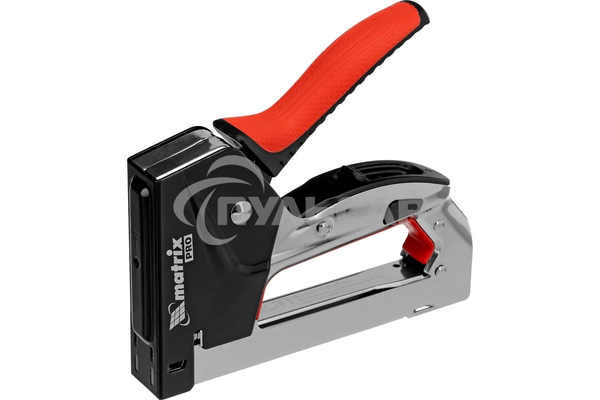 Степлер мебельный Matrix, стальной, быстрая загрузка, тип скобы 53, 4-14 мм, PRO