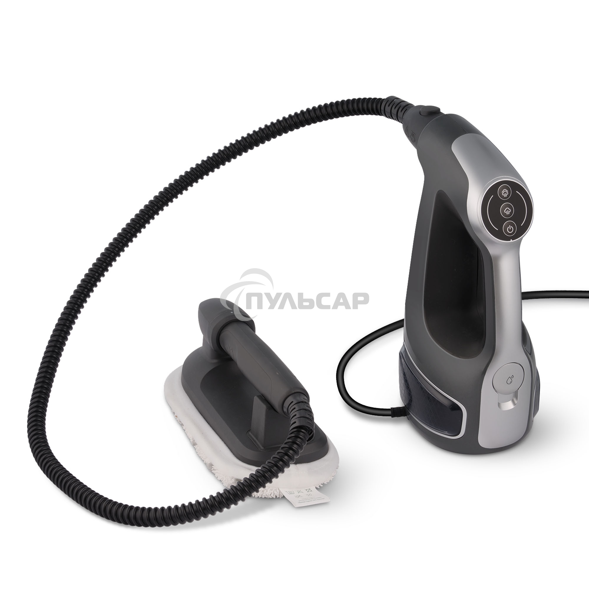 Швабра паровая Coolfort CF-3101 1550Вт серый