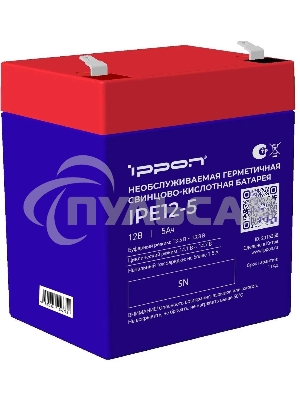 Батарея для ИБП Ippon IPE12-5, 12В, 5А·ч