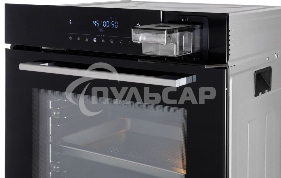Духовой шкаф-пароварка электрический встраиваемый Graude BMDP 60.1 E черный/серебристый